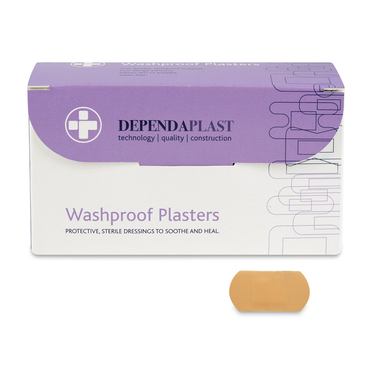 Dependaplast Washproof Plasters Sterile - Fingertip