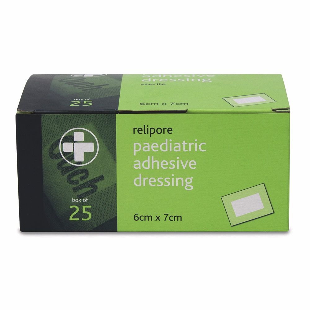 Relipore Paediatric Adhesive Dressings Sterile