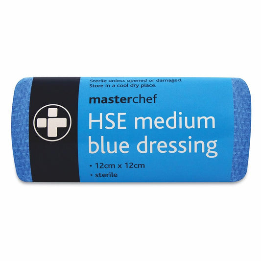 HSE Dressing - Blue Unboxed - Medium 12cm x 12cm