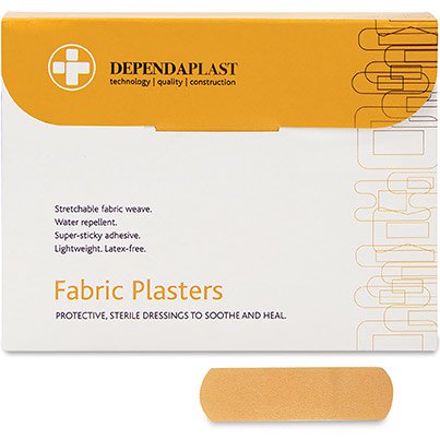 Dependaplast Advanced Fabric Plasters Sterile - 7cm x 2cm