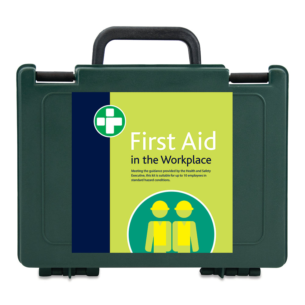 HSE 10 Person Workplace Kit in Green Durham Box