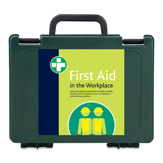 HSE 10 Person Workplace Kit  in Green Durham Box