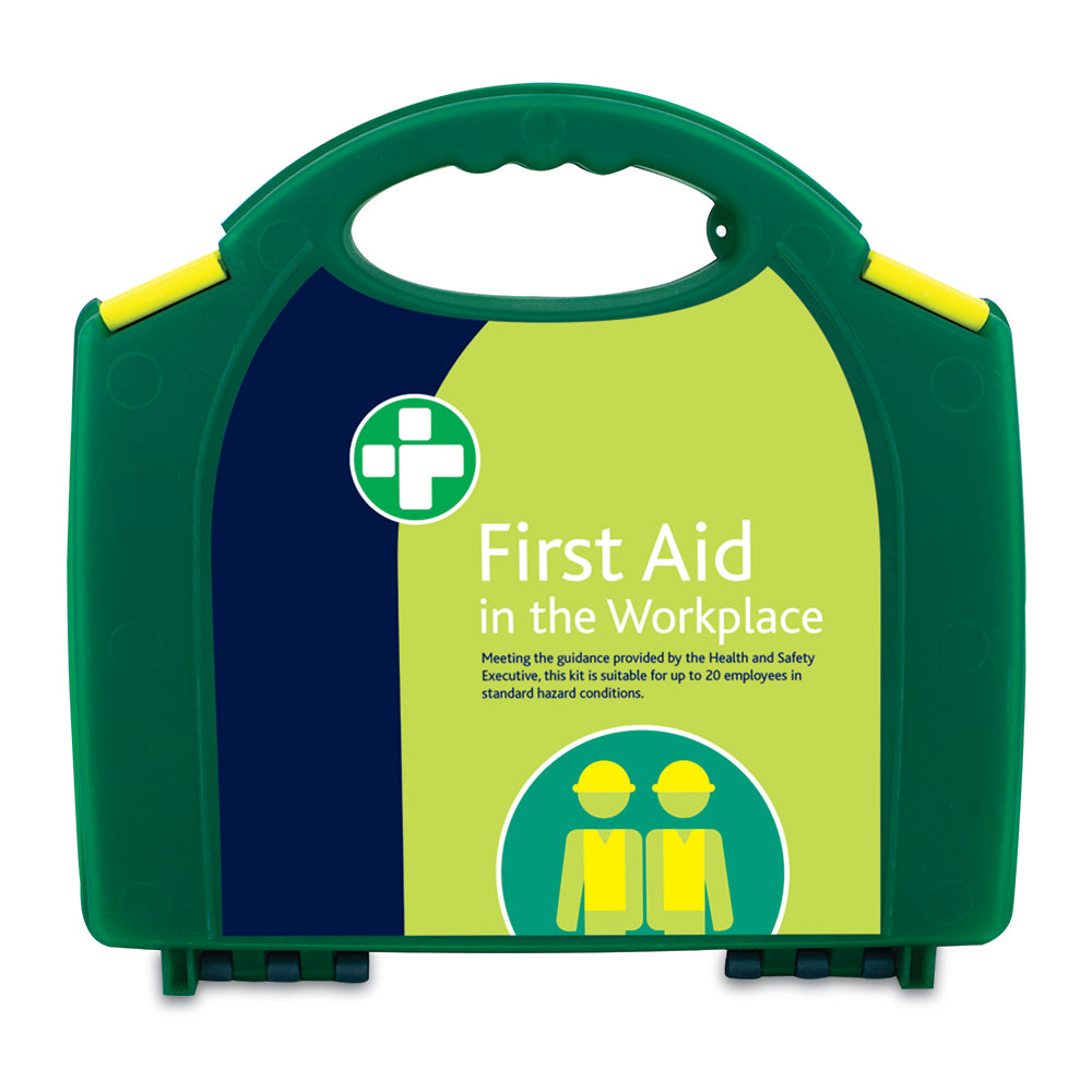HSE 20 Person Workplace Kit in Green/Green Integral Aura Box