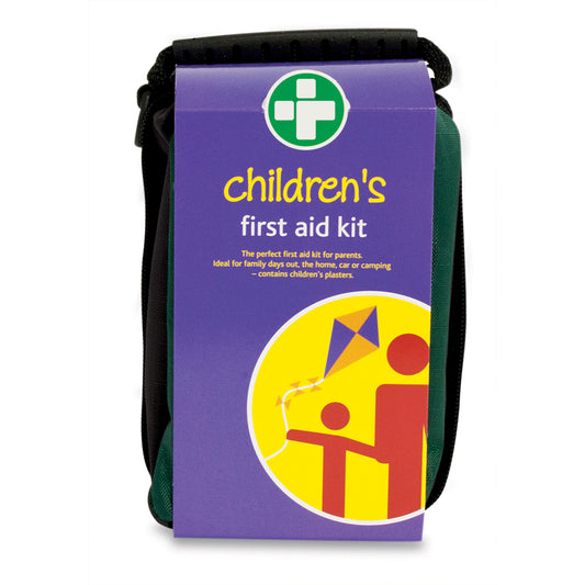 Children's First Aid Kit in Green Helsinki Bag