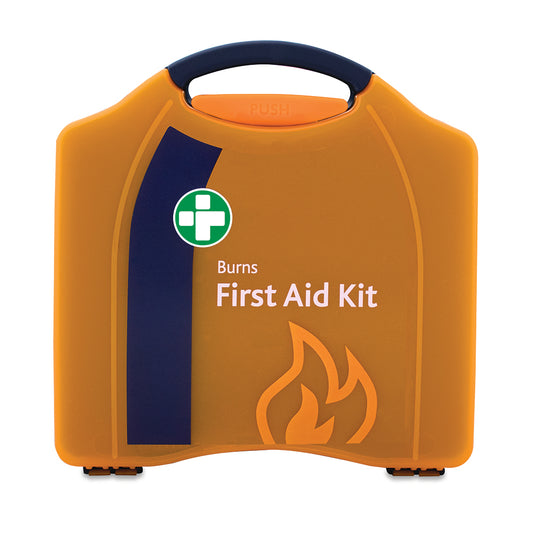 Burns First Aid Kit in Large Orange Compact Aura