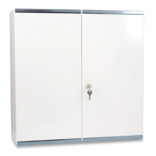 Budapest Metal Wall Cabinet  White