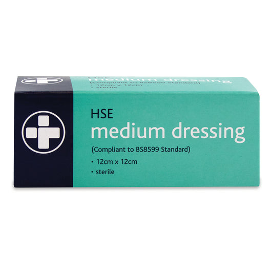 HSE Dressing Boxed - Medium 12cm x 12cm