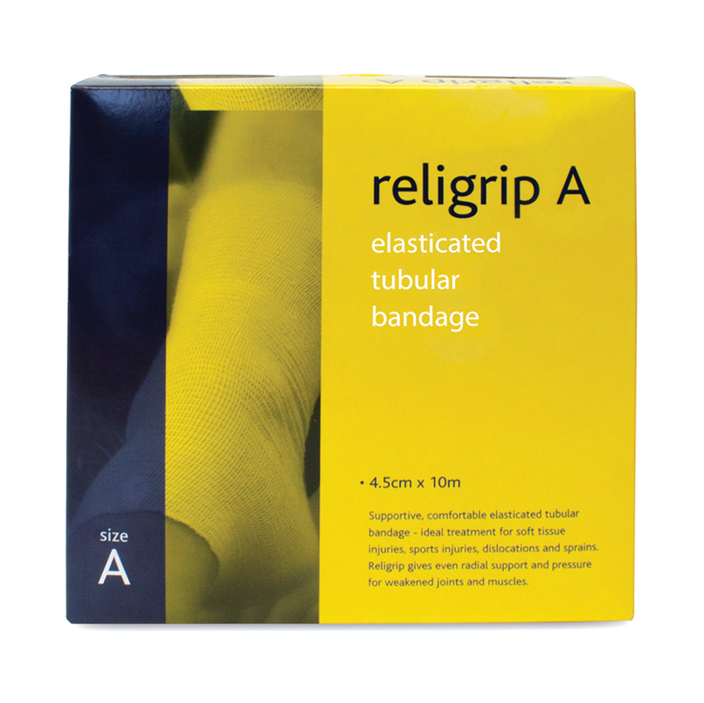 Religrip Elasticated Tubular Bandage Natural - Size A 10m