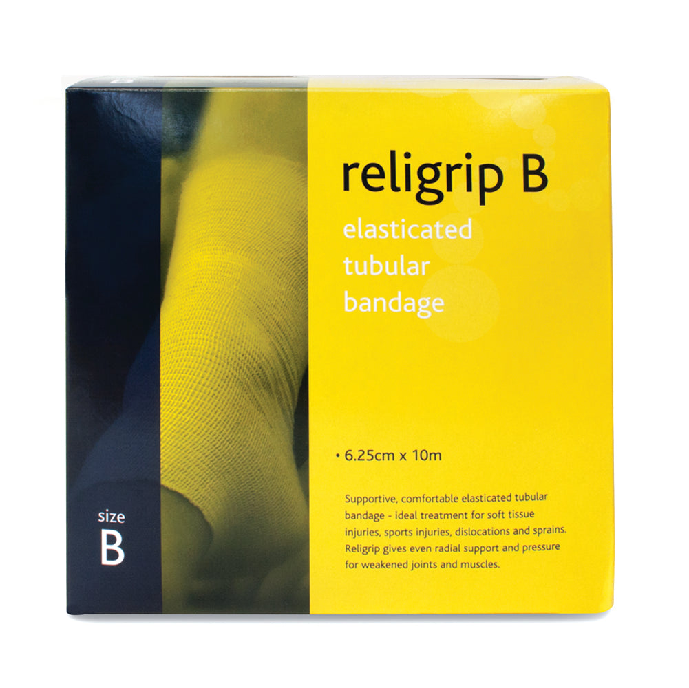 Religrip Elasticated Tubular Bandage Natural - Size B 10m