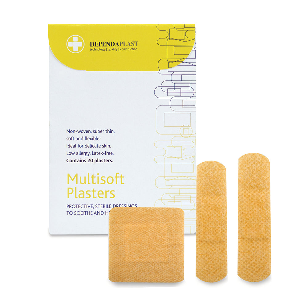 Dependaplast Multisoft Plasters Sterile - Assorted