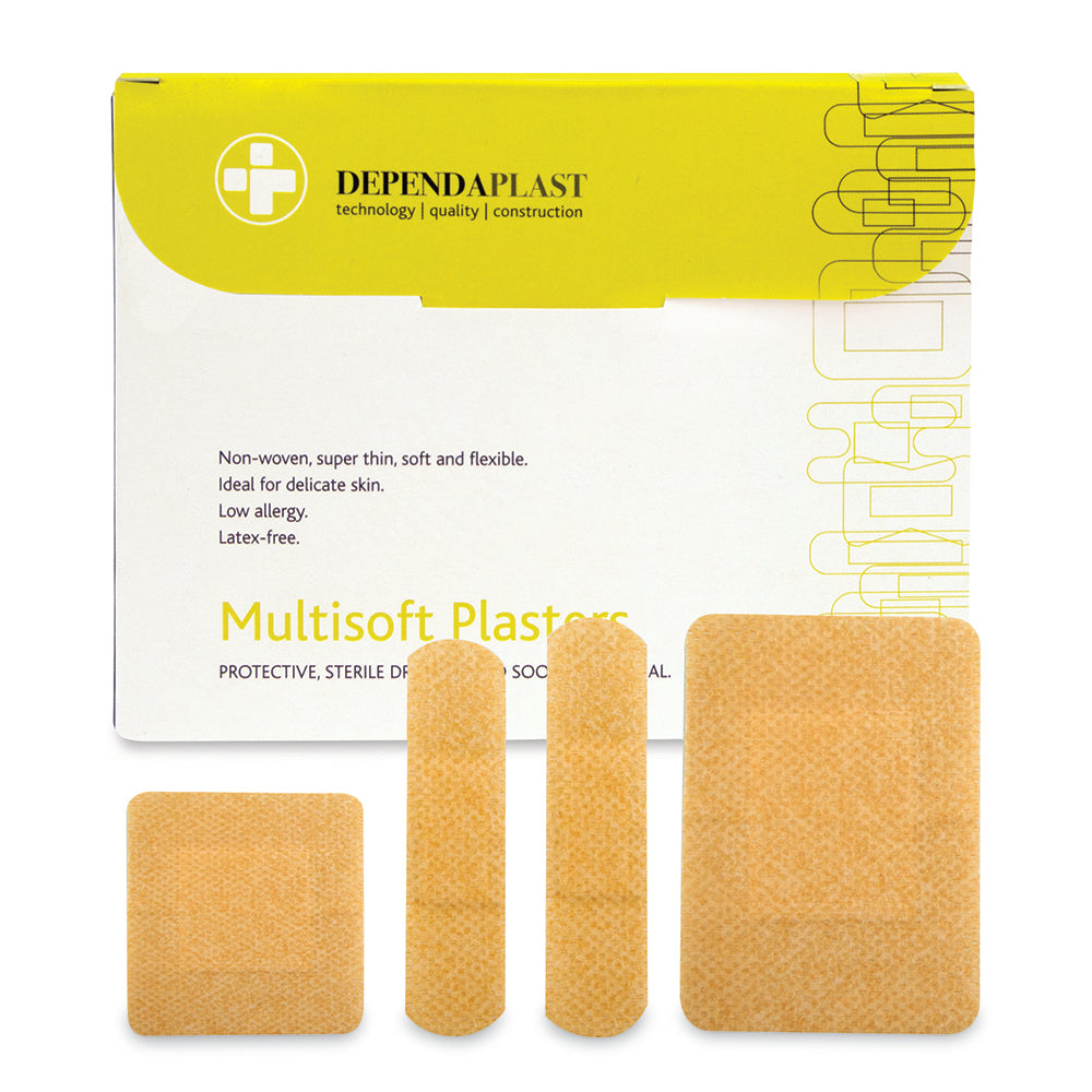 Dependaplast Multisoft Plasters Sterile - Assorted