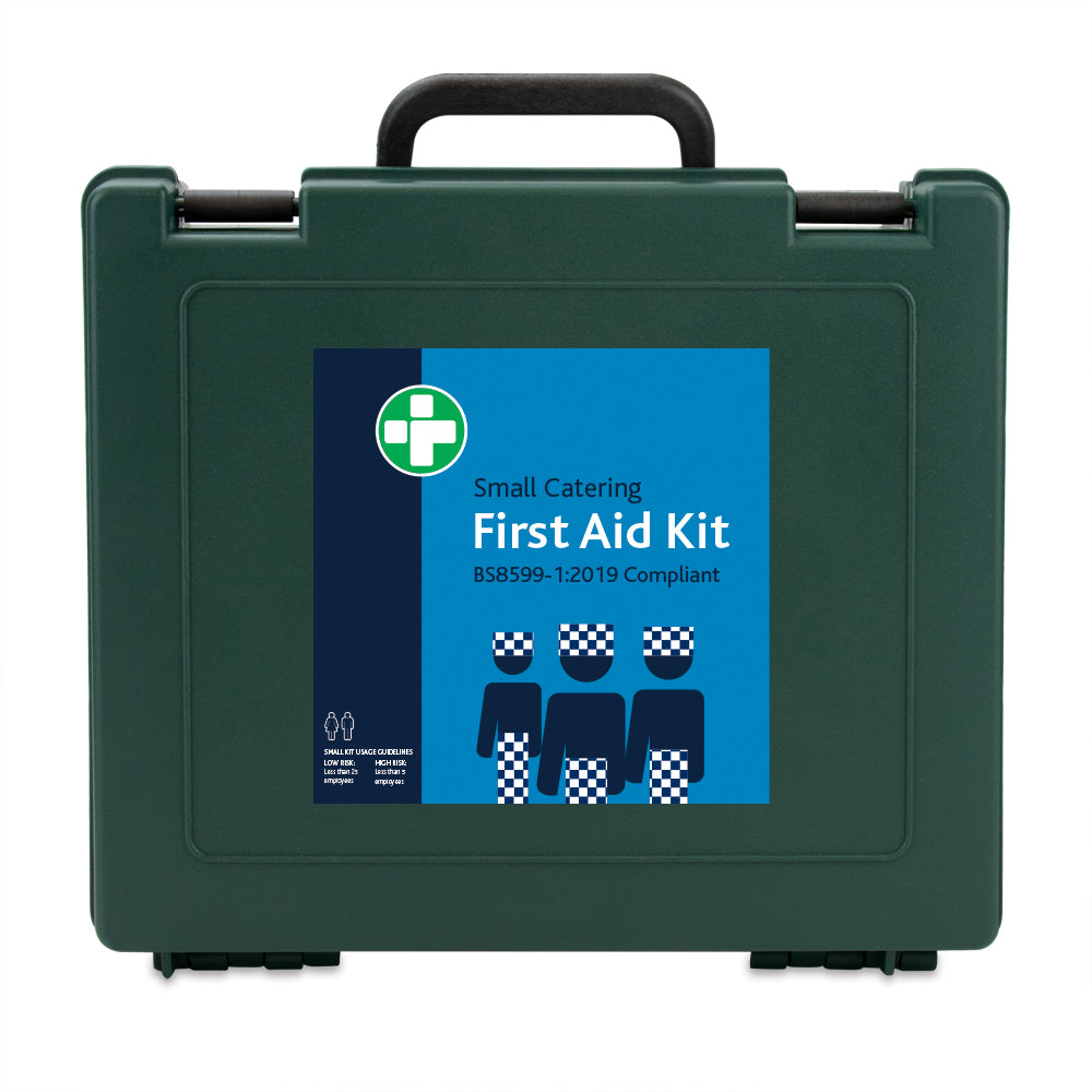 BS8599-1:2019 Medium Catering Kit in Green Oxford Box - inc bracket