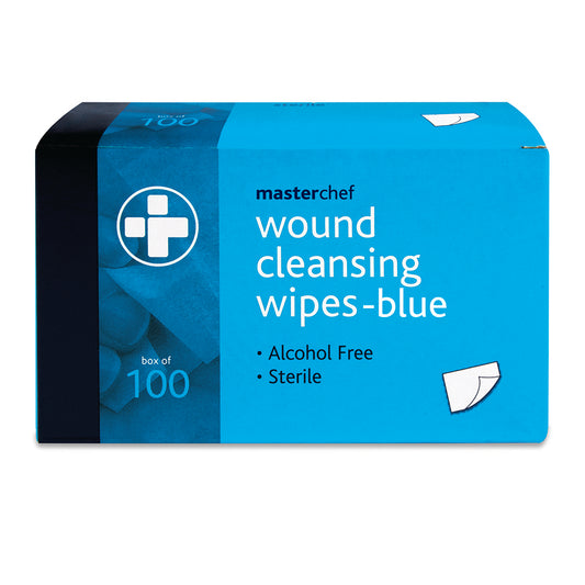 Reliwipe Wound Cleansing Wipes - Blue Sterile