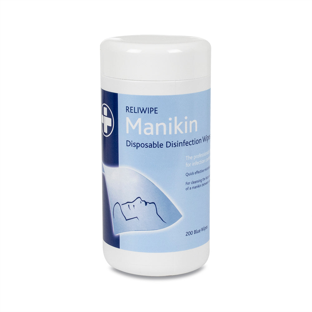 Reliwipe Manikin Wipes Drum of 200