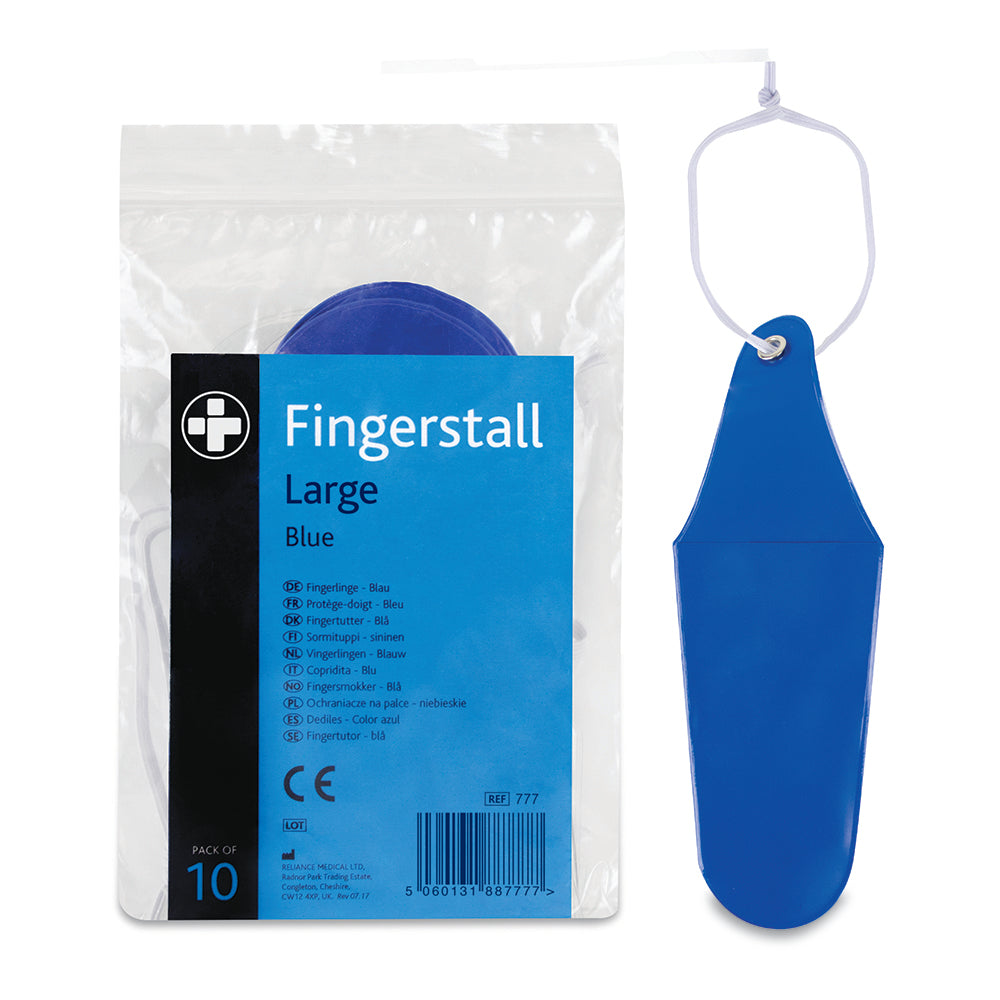 Finger Stall Blue