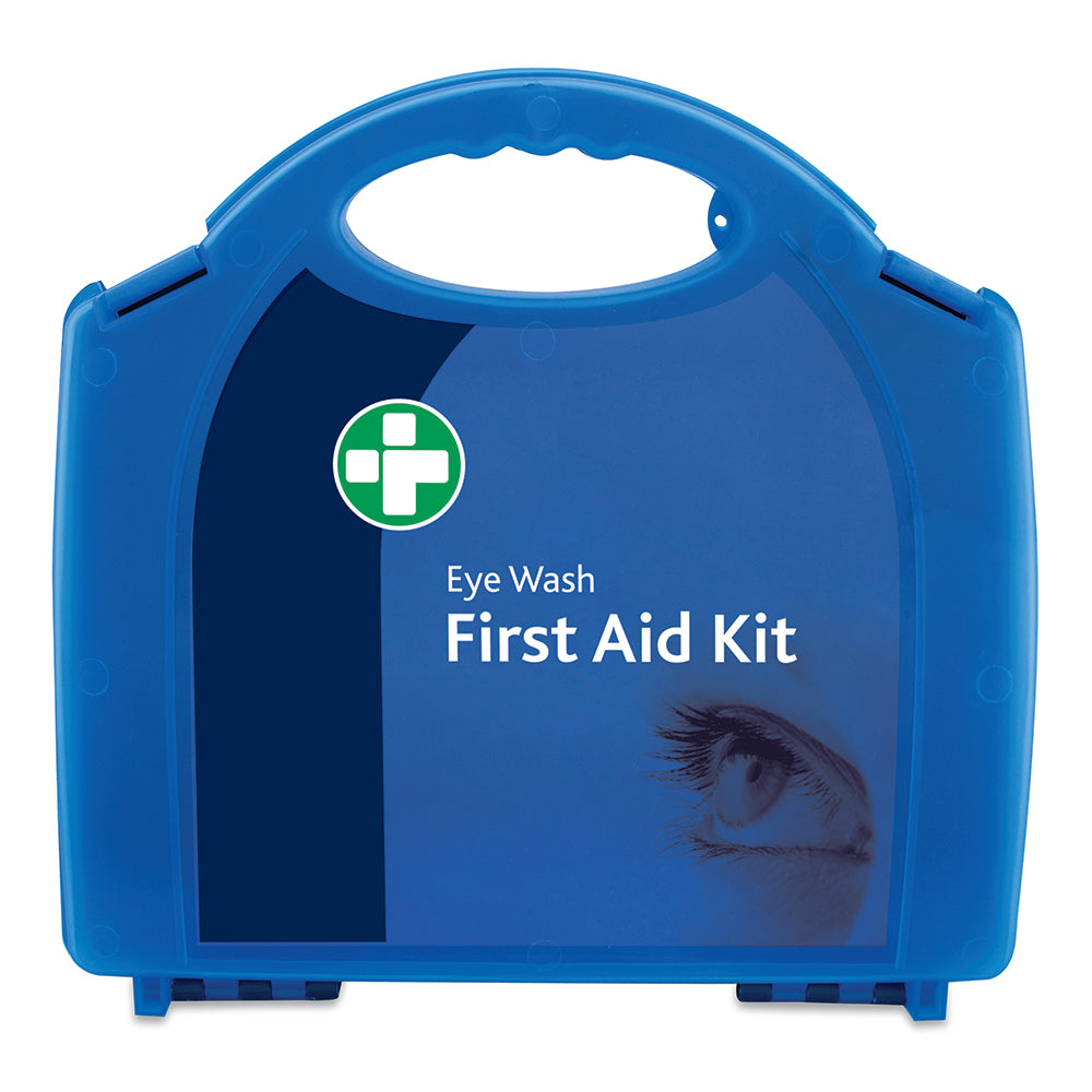 Double Eye Wash Station in Blue/Blue Medium Integral Aura Box