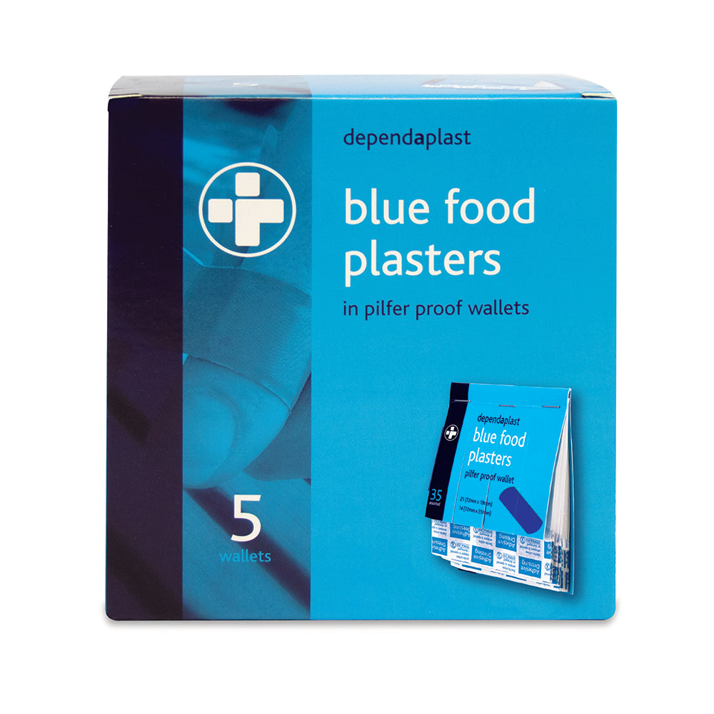 Dependaplast Blue Pilfer Proof Plasters Pilfer Proof