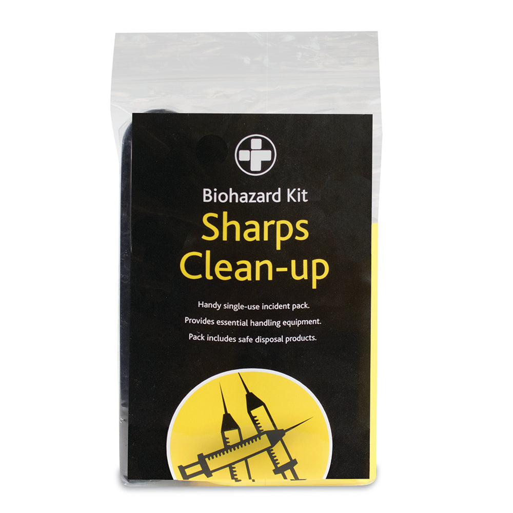 1 Application Kit Sharps Clean-up Kit, Refill Single Application Kit, Boxed