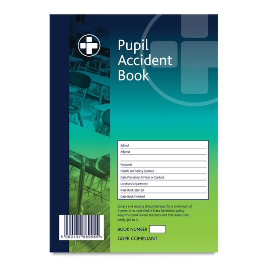 Pupil Accident Book Data Protection Compliant