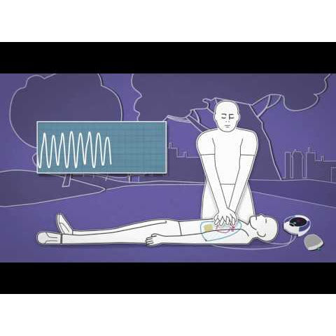 HeartSine Samaritan PAD 350P Semi Automatic AED Defibrillator