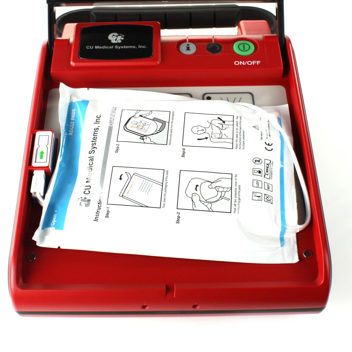 iPAD Saver NF1200 Semi Automatic Defibrillator with Adult Pads - AED