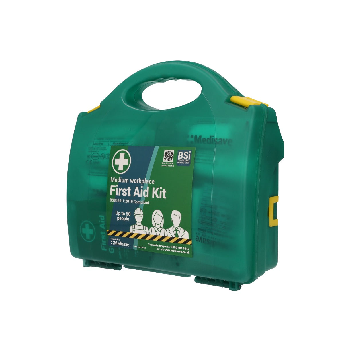 Sea Green BS8599-1:2019 Workplace First Aid Kit - Medium