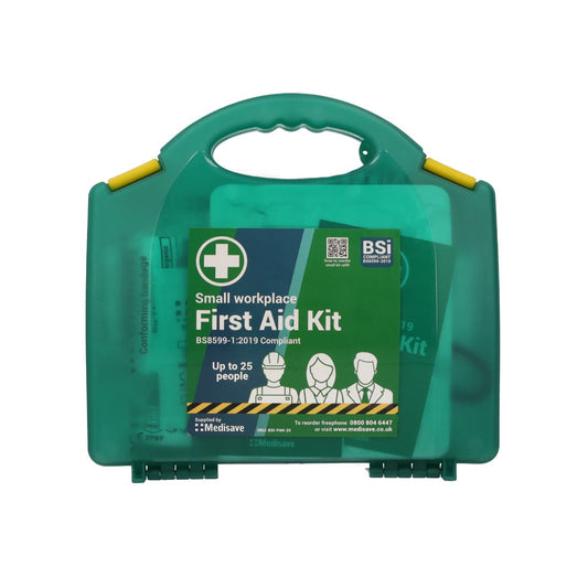 Sea Green BS8599-1:2019 Workplace First Aid Kit - Small