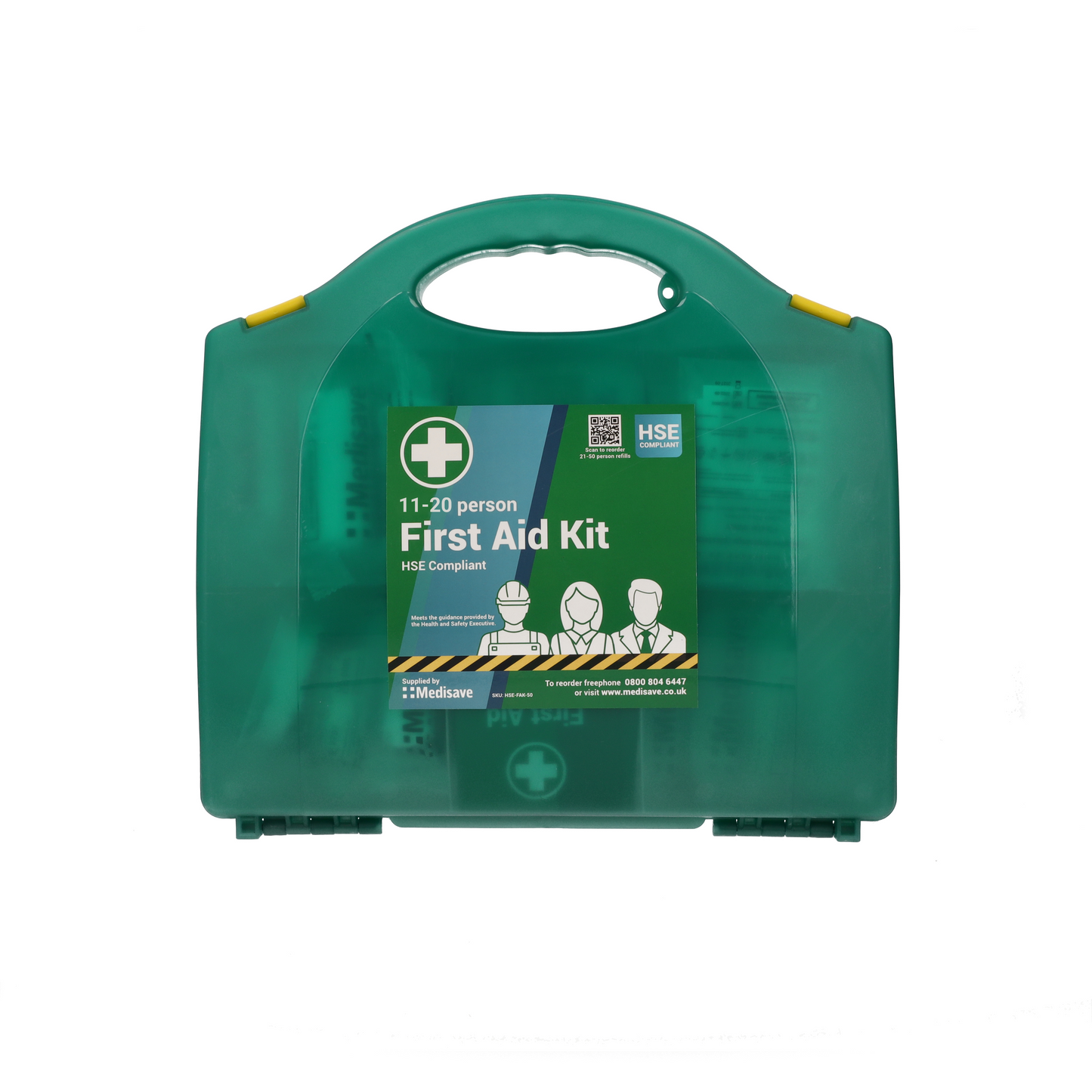 Sea Green HSE Compliant Workplace First Aid Kit - 20 Person