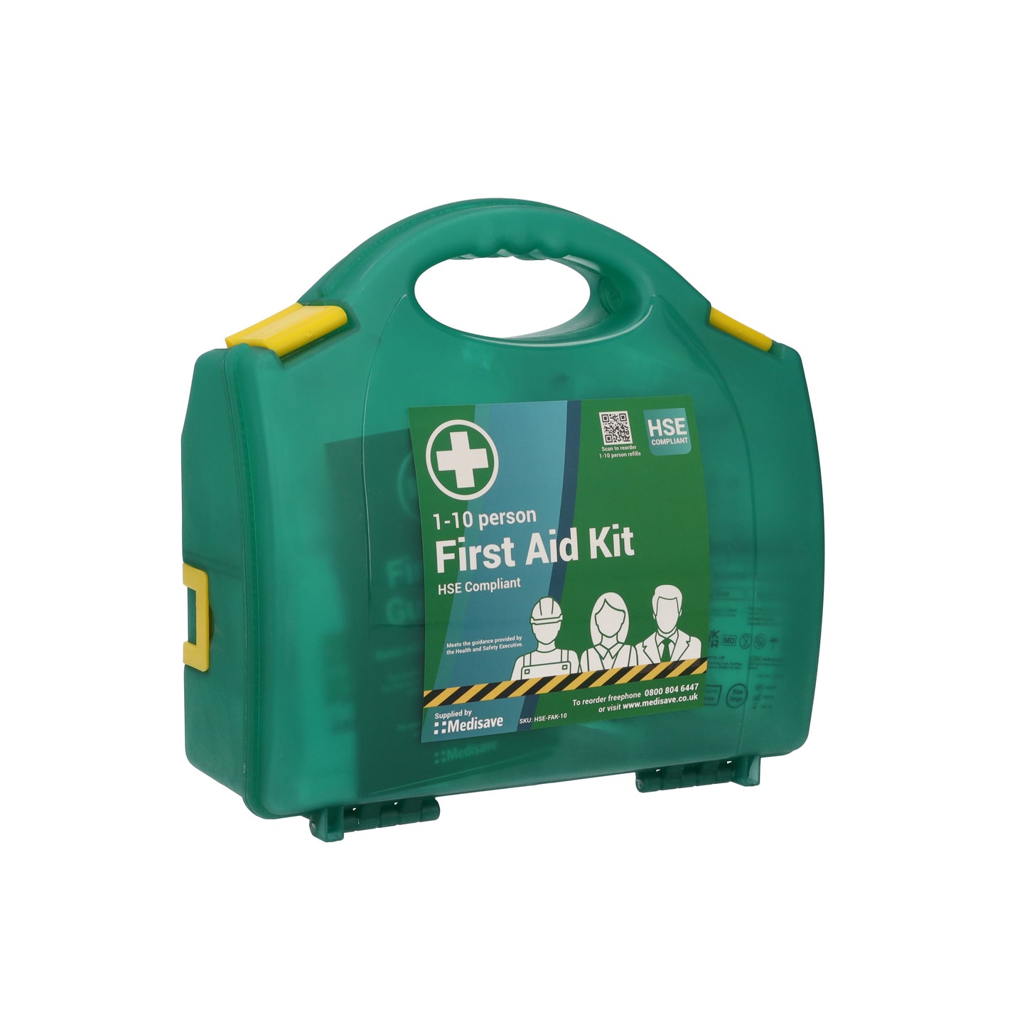 Sea Green HSE Compliant Workplace First Aid Kit - 10 Person