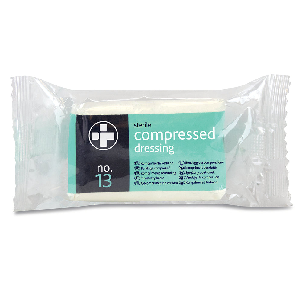 Compressed Dressing Sterile - No.13