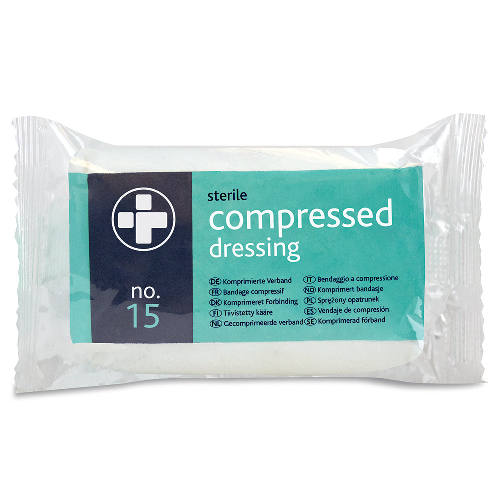 Compressed Dressing Sterile - No.15