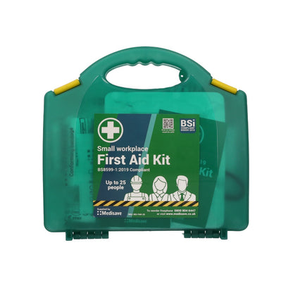 Sea Green BS8599-1:2019 Workplace First Aid Kit - Small