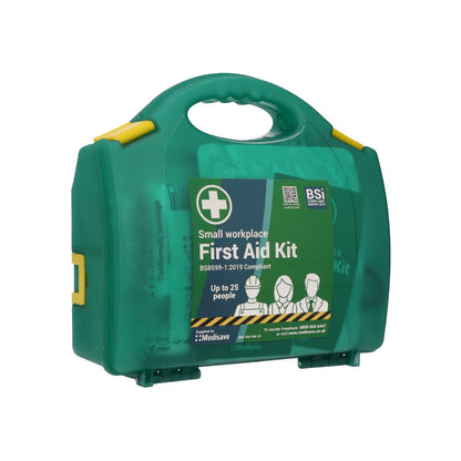 Sea Green BS8599-1:2019 Workplace First Aid Kit - Small