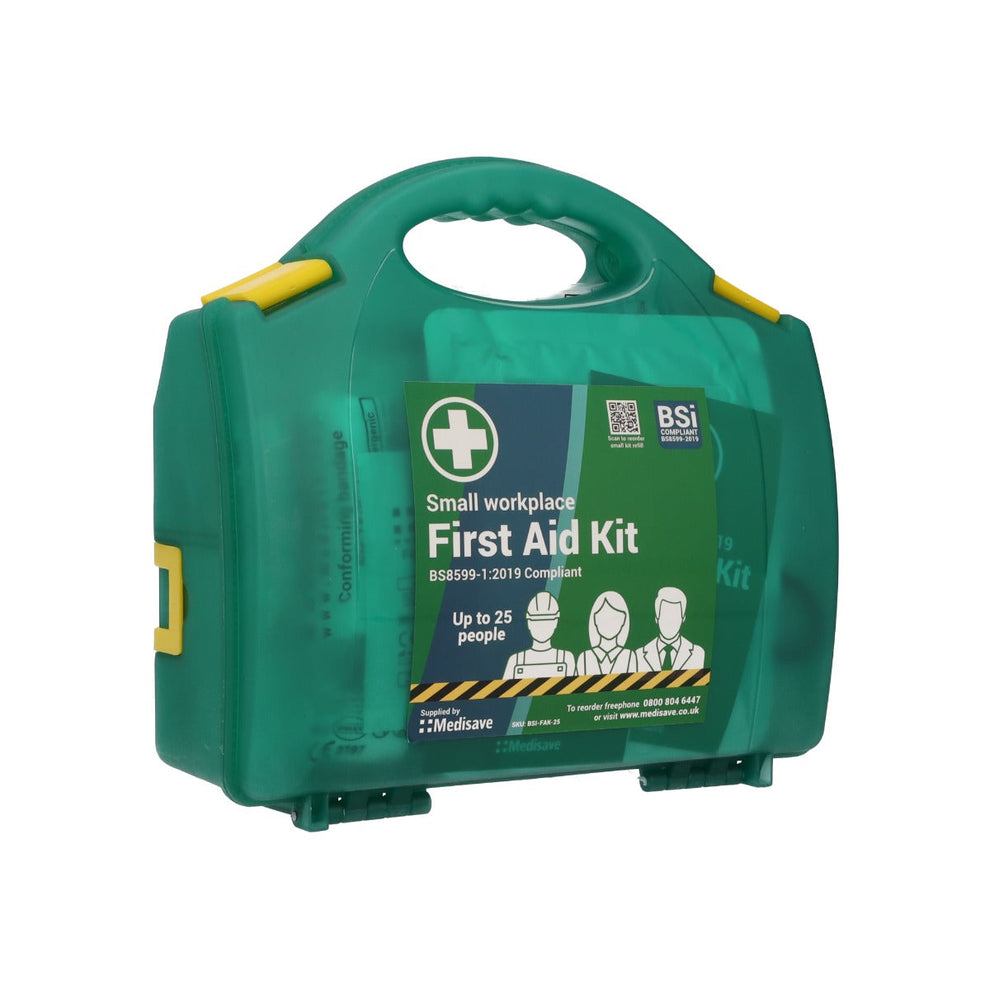 Bs8599 1 2019 Workplace First Aid Kit Small Firstaidsaveuk